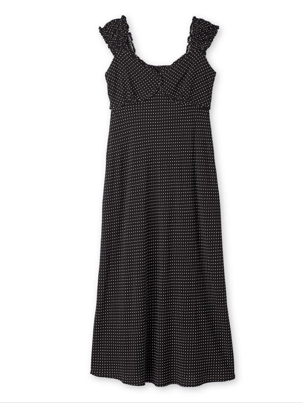 Ruffle Tank Maxi Dress